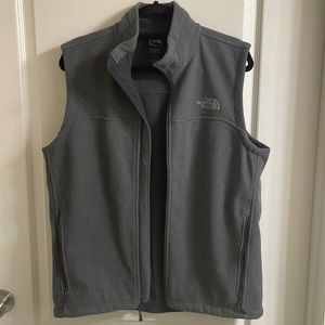 Men’s Grey North Face Vest